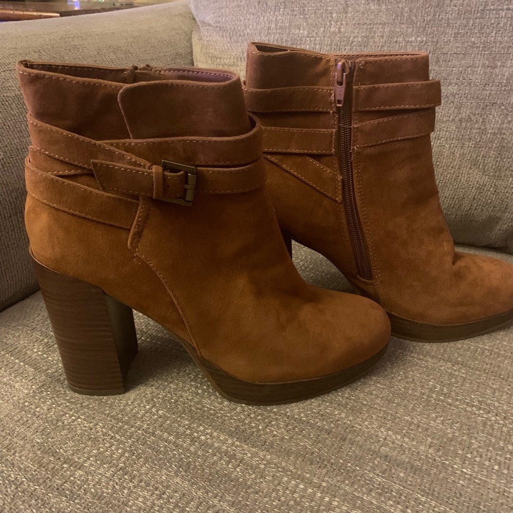 Target Camel Ankle boots 8.5